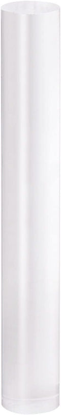 HARFINGTON Acrylic Clay Roller 7.28 Inch x 1 Inch Solid Non-Stick Plastic Round by HARFINGTON