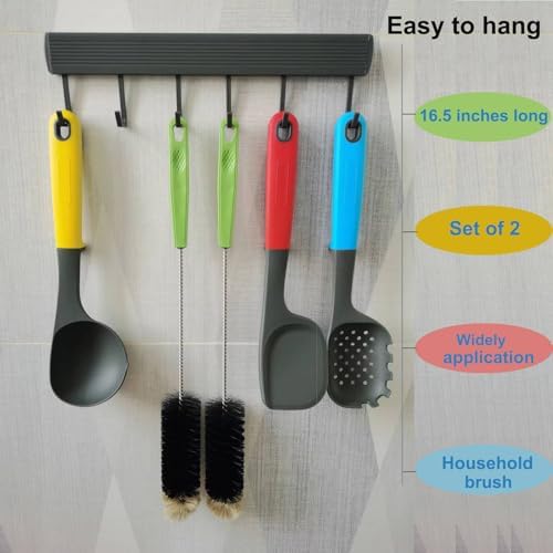 2 Pack 16" Bottle Brush, Dokpod Long Handle Cleaning Brushes for Long