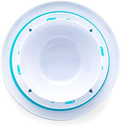 Camco Life is Better at The Campsite Dishware Set | Includes (4) Large