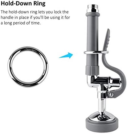 Commercial Sink Sprayer Head, 1.42GPM, Chrome