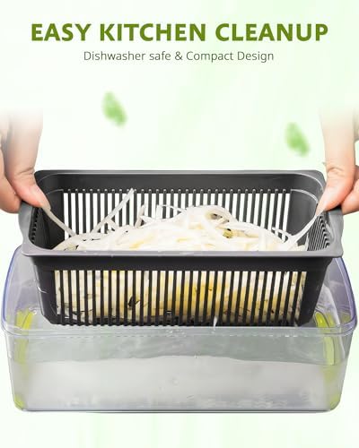 ADOV Vegetable Chopper with Container, Mandoline Slicer
