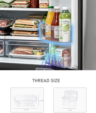 WR71X38307 Refrigerator Door Shelf Bin Compatible With GE Fridge