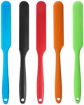 Silicone Jar Spatula, Sourdough Spatula with Long Handle, 5 Pcs