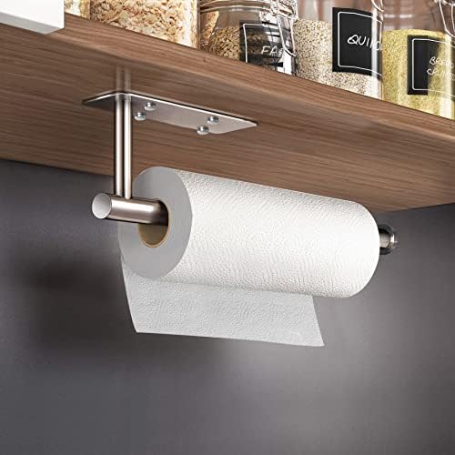 VAEHOLD Self-Adhesive Paper Towel Holder, Stainless Steel