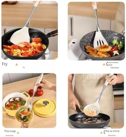 8-Piece Silicone Kitchen Utensil Set