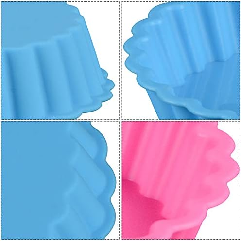 Silicone Quiche Pan, 8 Pack Silicone Tart and Pie Molds, Round 4 Inch
