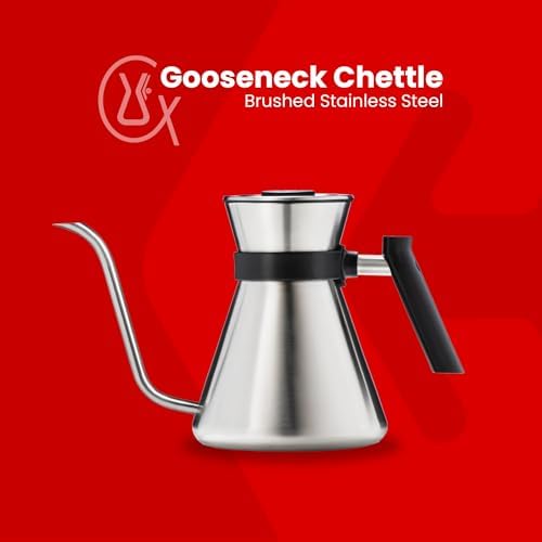 Chemex Stainless Steel Gooseneck Kettle, 1.2L