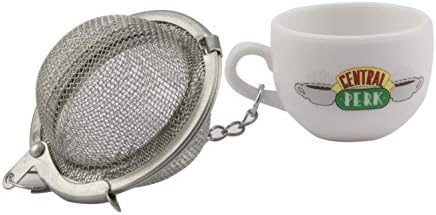 Paladone Friends Central Perk Stainless Steel Tea Infuser and Chain