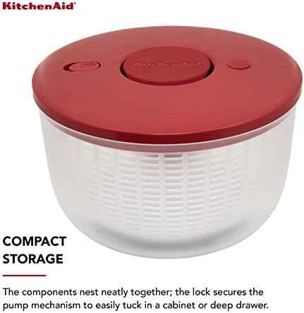 KitchenAid Universal Salad Spinner with Removable Bowl, Colander and