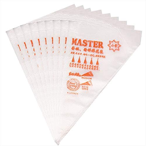 Large Thickened 100Pcs Disposable Tipless Piping Bags and Bag Royal