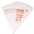 Large Thickened 100Pcs Disposable Tipless Piping Bags and Bag Royal