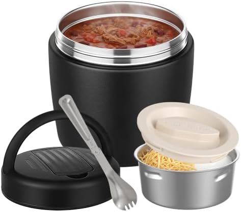 Thermo for Hot Food 40oz, Vacuum Insulated Food Jar for Adults