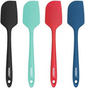 4 Pcs Silicone Spatula, 11.4 In, 600°F Heat Resistant (Multicolor)