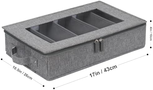 Silverware Storage Box with Dividers