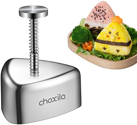 choxila Stainless Steel Onigiri Mold with Musubi Mold