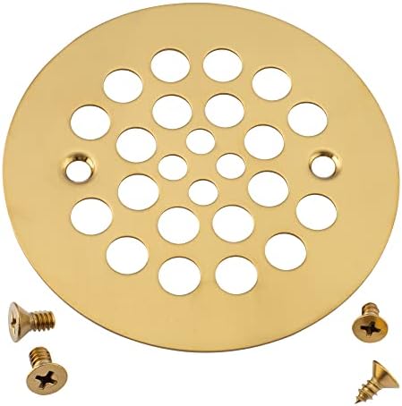 Artiwell 4-1/4“ Shower Strainer Drain Trim Set, Screw-in Shower