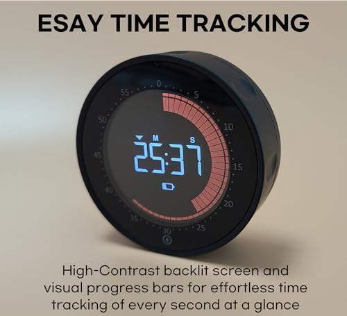 Visual Digital Timer, 60-Minute Countdown