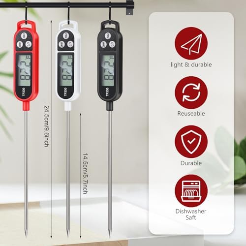 Copkim 6 Pcs Instant Read Meat Thermometers