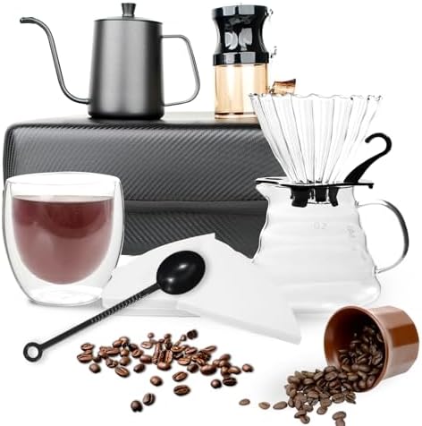 Portable Pour Over Coffee Maker Set