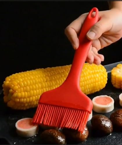 3 Pack Silicone Oil Brush Set Large Cooking Brush for Barbecue