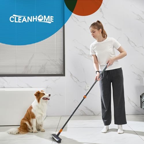 CLEANHOME Floor Scrub Brush, Tile and Tub Scrubber