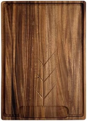 Ironwood Gourmet Osterbotten Acacia Carving Board, 20 x 14