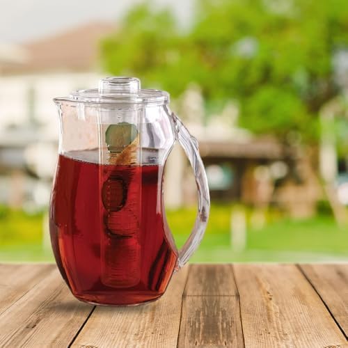 Large Fruit Infuser Water Pitcher (2.9 Quart/93 Oz) – Shatterproof