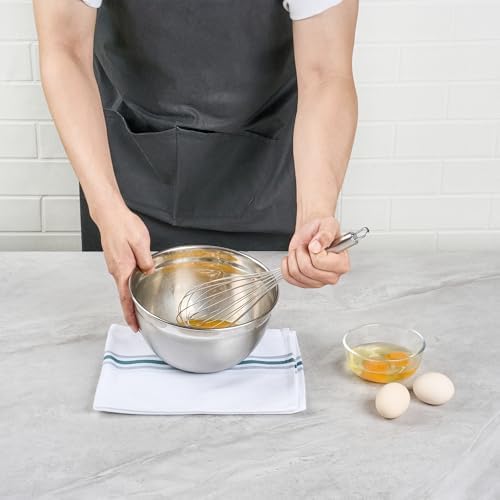 Restaurantware 12 in Stainless Steel Wire Whisk - German Standard