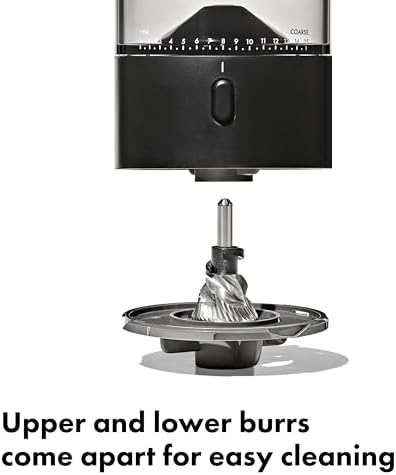 OXO Brew Compact Conical Burr Coffee Grinder, 50g Capacity