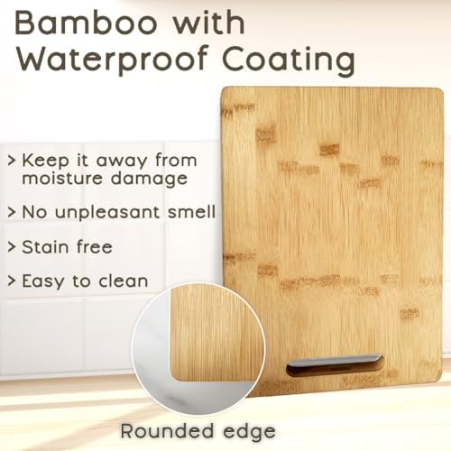 Coffee Maker Slider for Countertop, Bamboo