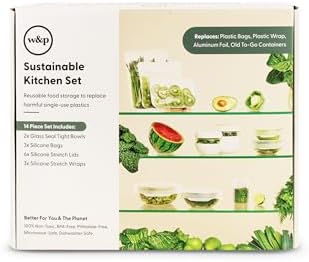 W&P Sustainable Kitchen Set, 14 Pieces