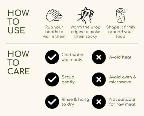 Truebee 7-Pack Reusable Beeswax Food Wraps