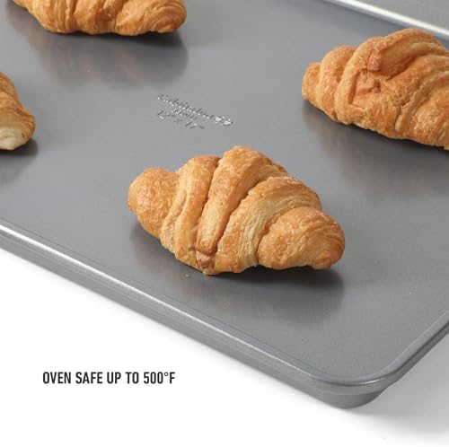 Calphalon Titan Cookie Sheet 2-Pack Set, 12 x 17 Inch Nonstick Baking