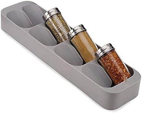 boxfan Spice Drawer Organizer Insert for Kitchen,4 Tiers Spice Rack