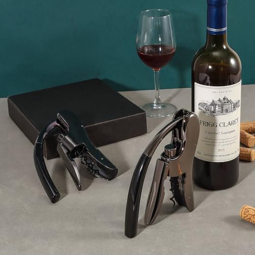 Rabbit Wine Opener Set Zinc Alloy with Foil Cutter