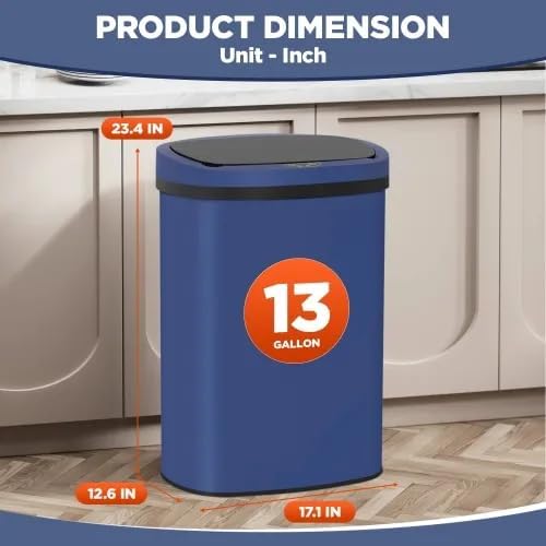 13 Gallon Automatic Trash Can - Image 2