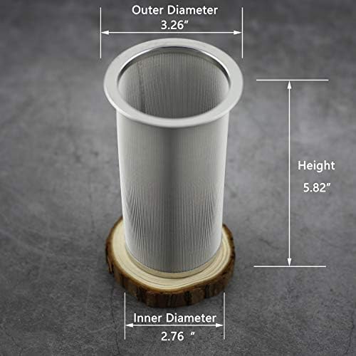 Cold Brew Coffee Filter for Wide Mouth Mason Jar, Food Grade 304