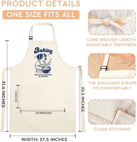 Sourdough Apron Gifts for Bakers, Adjustable Apron, Gifts for Bread