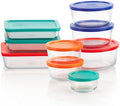 Pyrex Simply Store 9-Pack Glass Food Storage Set