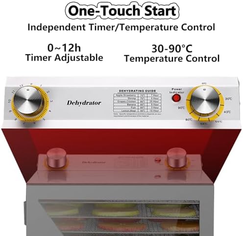 Food Dehydrator Machine, 8-Layer, 30-90℃