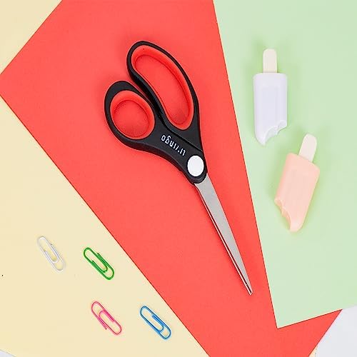 LIVINGO 4-Pack Multipurpose Shears, Heavy Duty Scissors for Home &