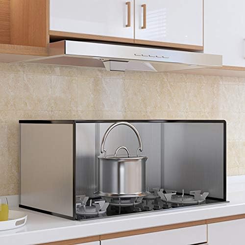 4 Sided Stainless Steel Oil Splatter Guard, Grease Splatter Screen, Stove - Image 5