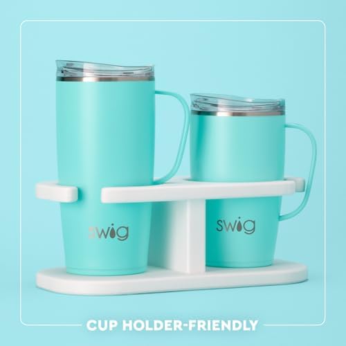 Swig Life 18oz Insulated Travel Mug with Handle & Lid, Trick or Treat