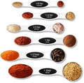 Measuring Spoons Set - Magnetic, Dual-Sided, & Dishwasher Safe