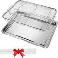 Extra Large Air Fryer Basket for Oven 18 x 12 Inch Stainless Steel