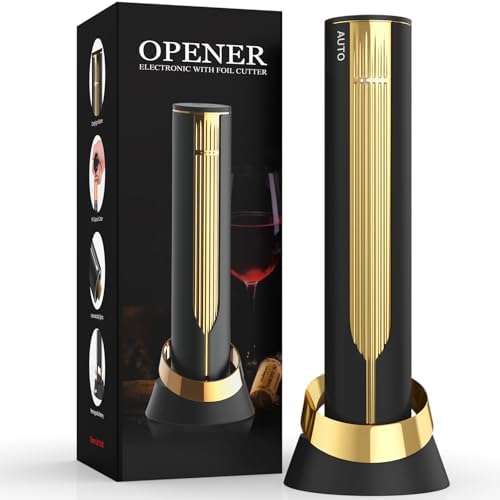 Newise Rechargeable Electric Wine Bottle Opener with Charging Base