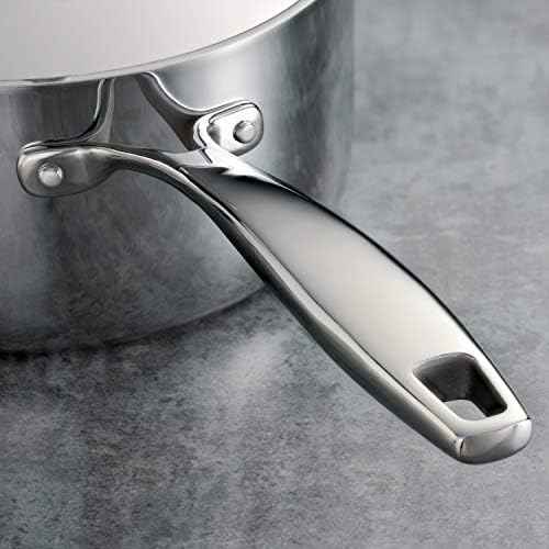 Tramontina Signature Tri-Ply Clad Stainless Steel 8-Pc Pots and Pans Set