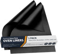 Oven Liners for Bottom of Oven - 2 Pack Large Heavy Duty Mats, 17”x25”