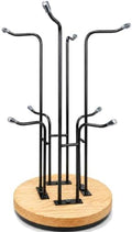 8-Hook 360°Rotating Coffee Cup Holder for Countertop, Mug Tree for