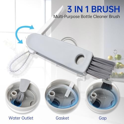 3 Pack Water Bottle Cleaner Brush Set for Owala